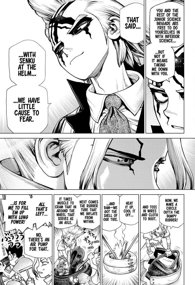 Dr. Stone Manga Chapter 175 page 5 - Ultra Race Across South America