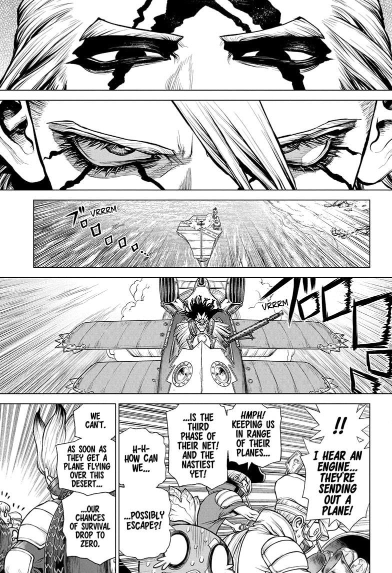 Dr. Stone Manga Chapter 176 page 10 - Net-Breaking Battle Plan