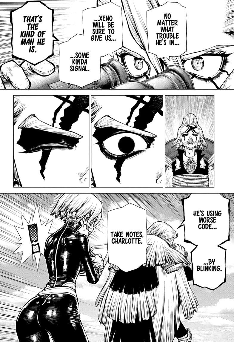 Dr. Stone Manga Chapter 176 page 9 - Net-Breaking Battle Plan