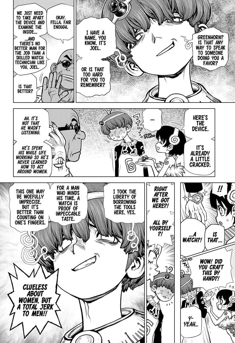 Dr. Stone Manga Chapter 177 page 12 - Medusa Mechanism