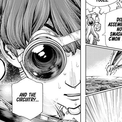 Dr. Stone Manga Chapter 177 (Medusa Mechanism) cover