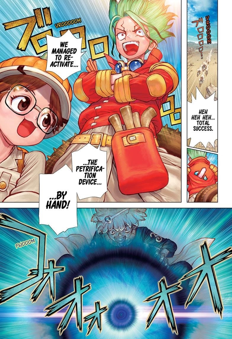 Dr. Stone Manga Chapter 178 page 1 - Science Scales Mountains