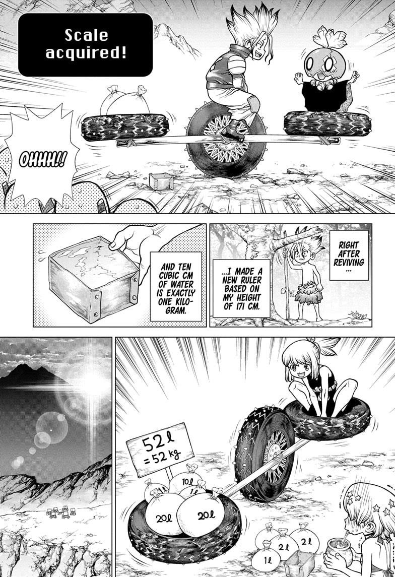 Dr. Stone Manga Chapter 178 page 14 - Science Scales Mountains
