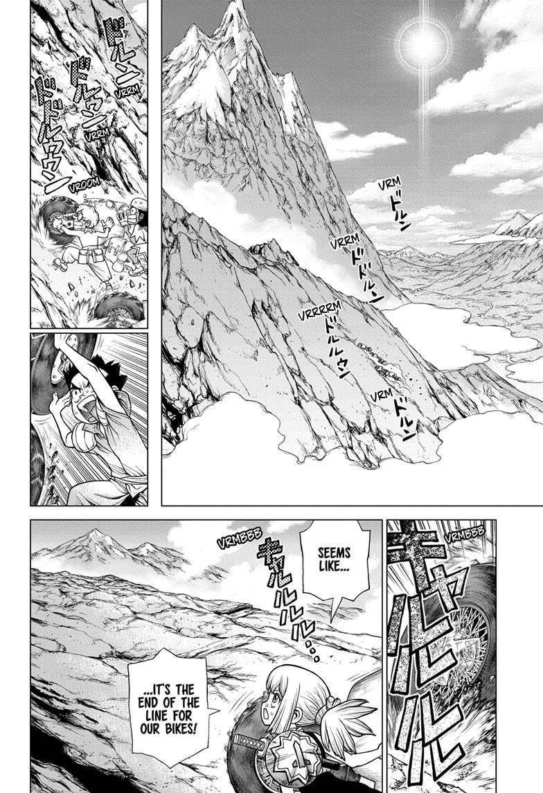 Dr. Stone Manga Chapter 178 page 17 - Science Scales Mountains