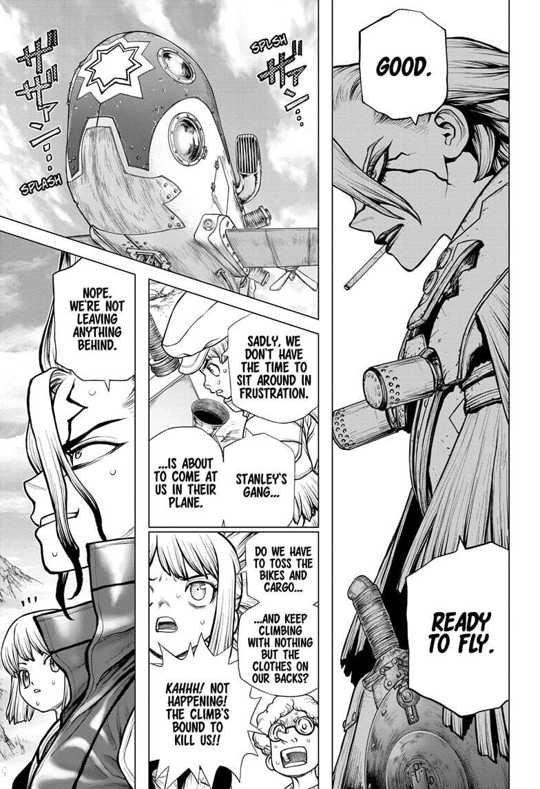 Dr. Stone Manga Chapter 178 page 18 - Science Scales Mountains