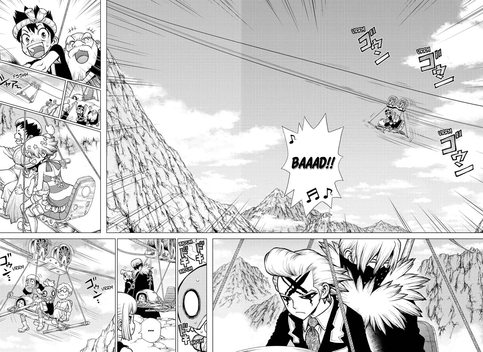 Dr. Stone Manga Chapter 179 page 10 - Bonds on the High-Wire