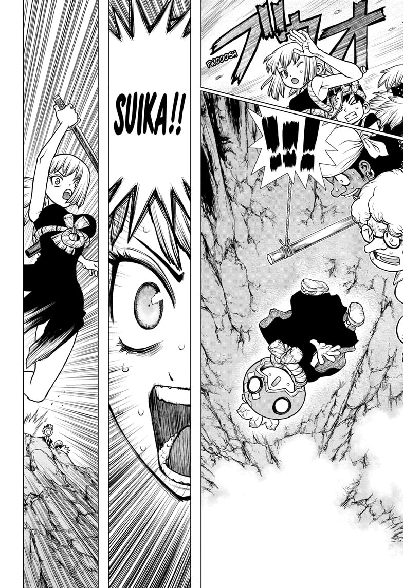 Dr. Stone Manga Chapter 179 page 11 - Bonds on the High-Wire