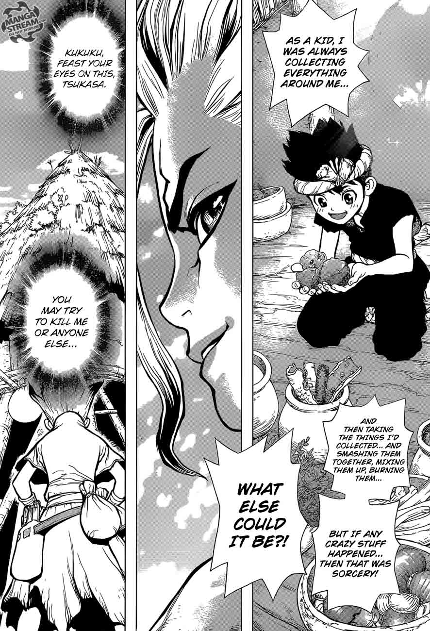 Dr. Stone Manga Chapter 18 page 14 - Sorcery Showdown