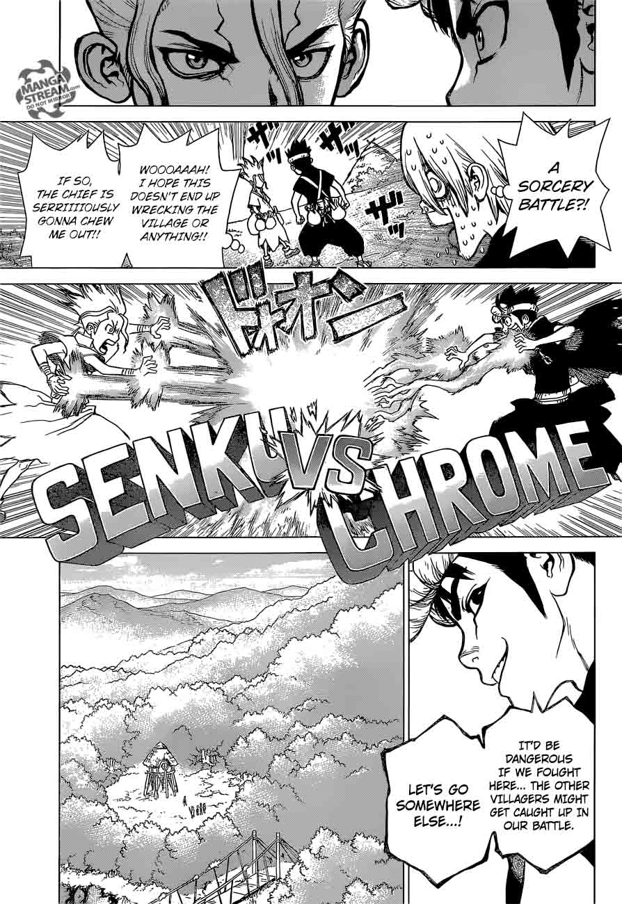 Dr. Stone Manga Chapter 18 page 4 - Sorcery Showdown