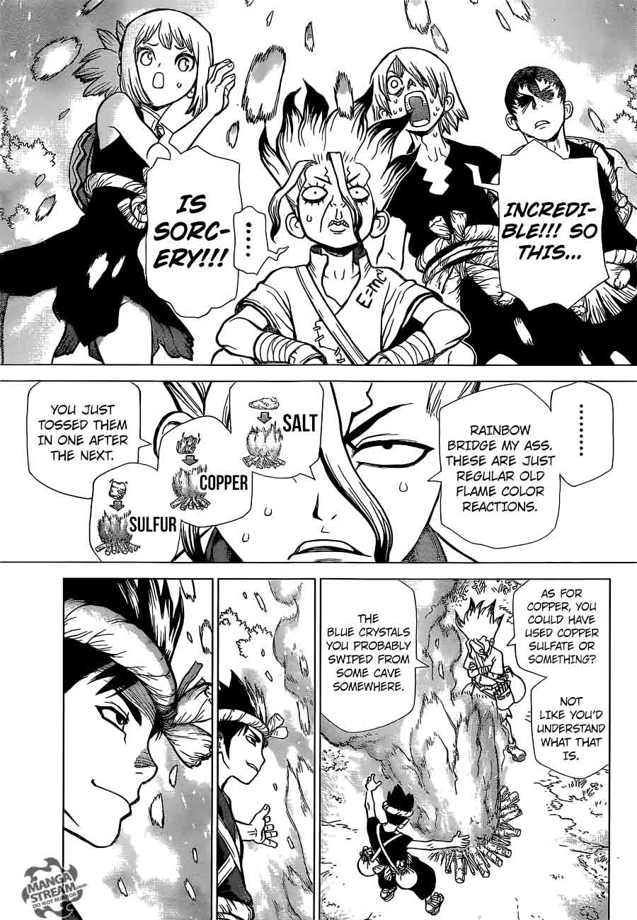 Dr. Stone Manga Chapter 18 page 8 - Sorcery Showdown