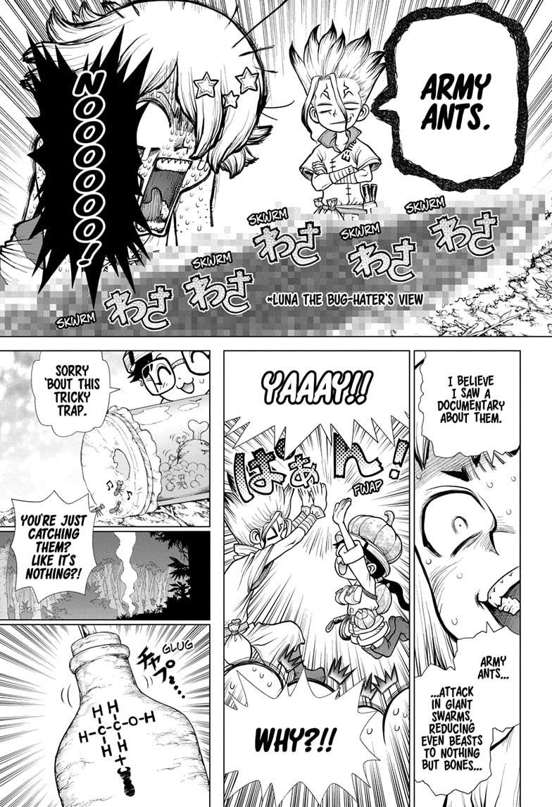 Dr. Stone Manga Chapter 180 page 7 - Sickening Yet Beautiful