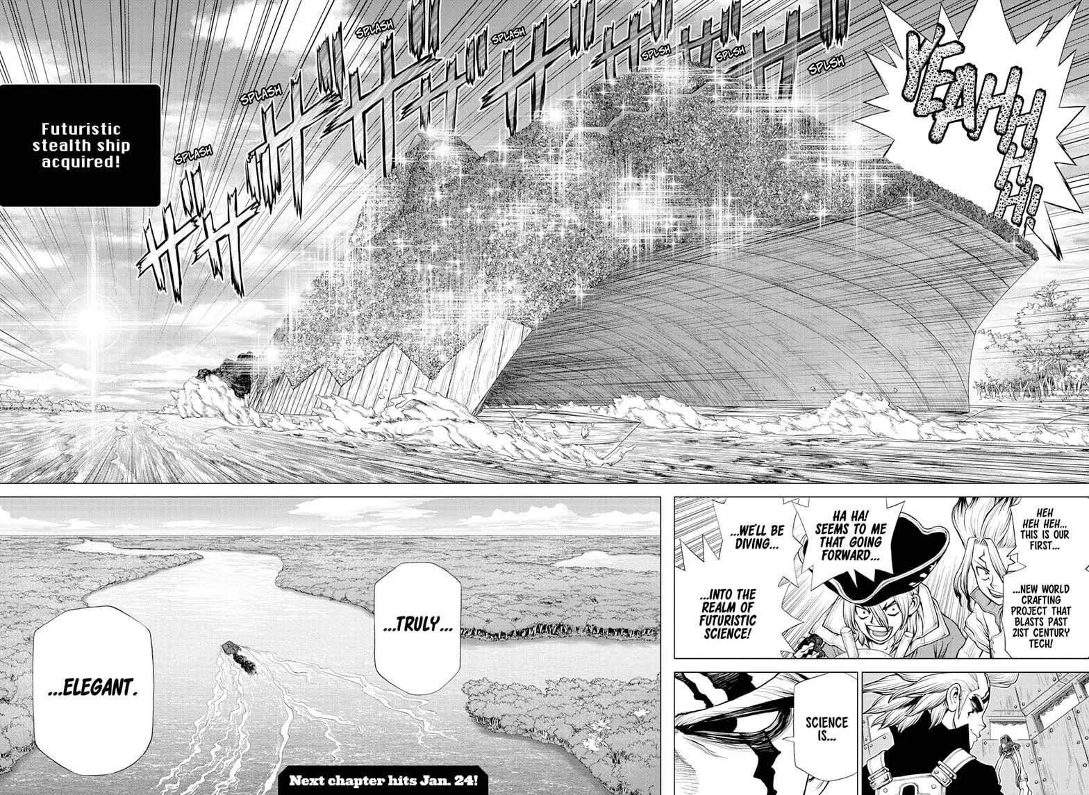 Dr. Stone Manga Chapter 181 page 18 - New World Science