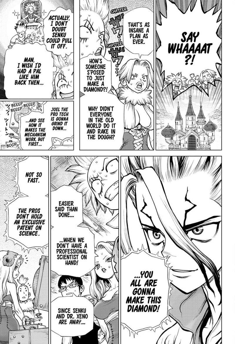 Dr. Stone Manga Chapter 182 page 10 - Diamond Heart