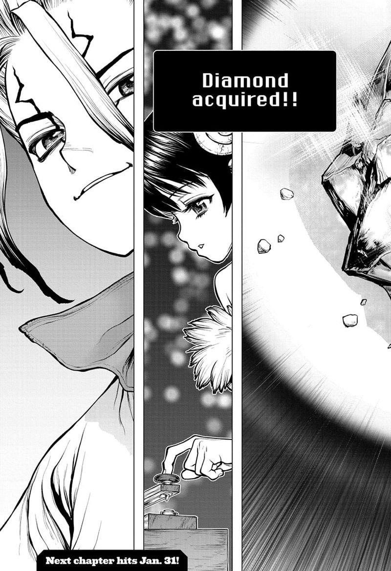 Dr. Stone Manga Chapter 182 page 17 - Diamond Heart