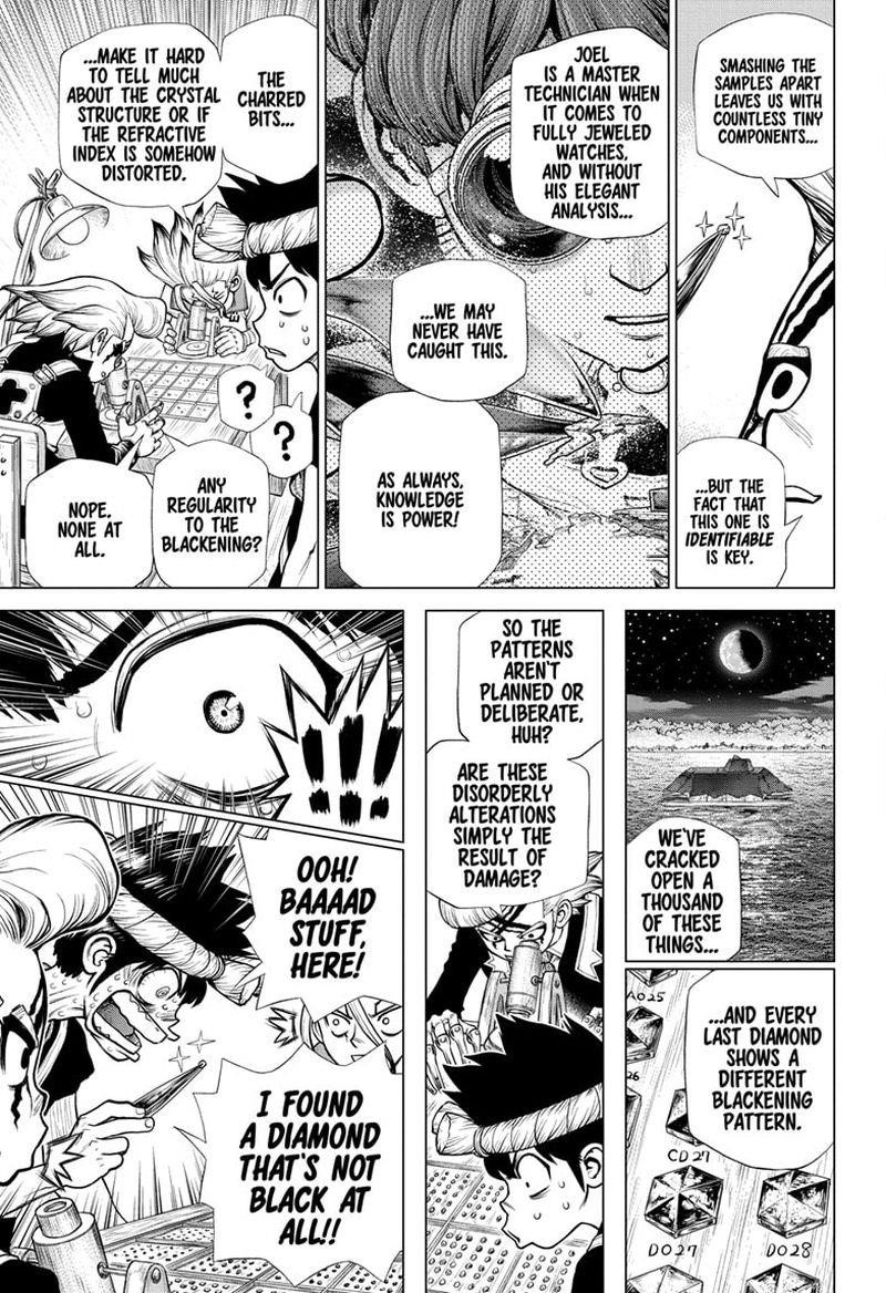 Dr. Stone Manga Chapter 182 page 4 - Diamond Heart