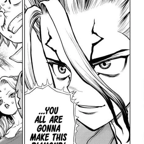 Dr. Stone Manga Chapter 182 (Diamond Heart) cover