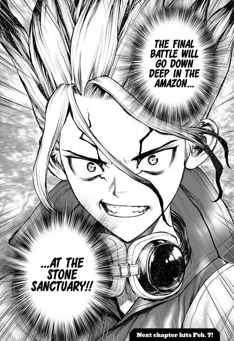 Dr. Stone Manga Chapter 183 page 17 - Stone Sanctuary