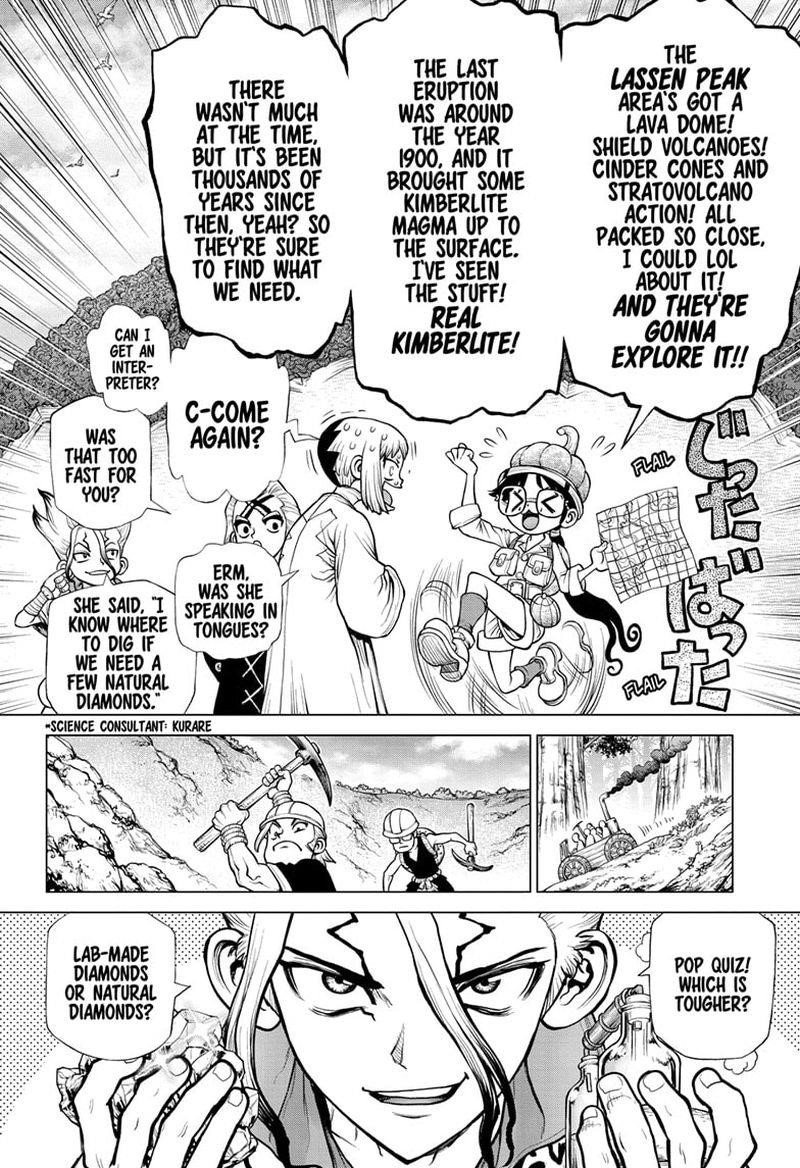 Dr. Stone Manga Chapter 183 page 3 - Stone Sanctuary