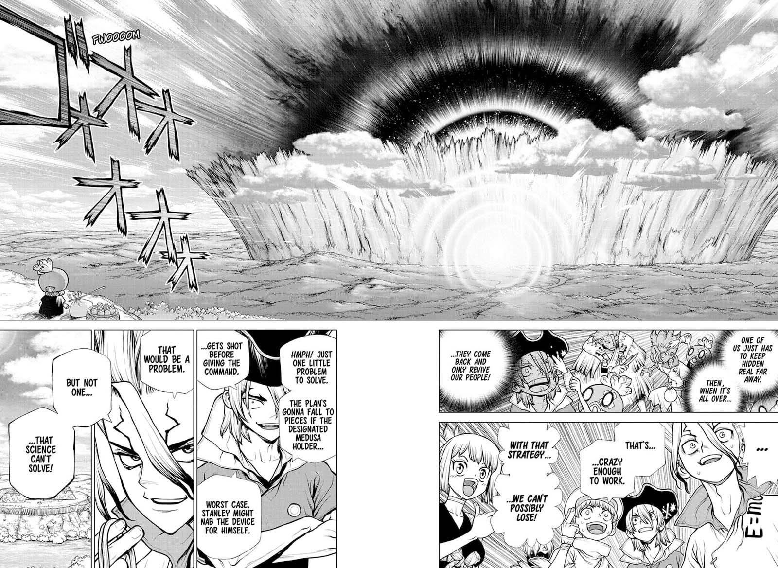 Dr. Stone Manga Chapter 184 page 16 - Fort Medusa