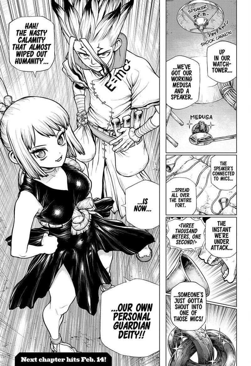 Dr. Stone Manga Chapter 184 page 18 - Fort Medusa