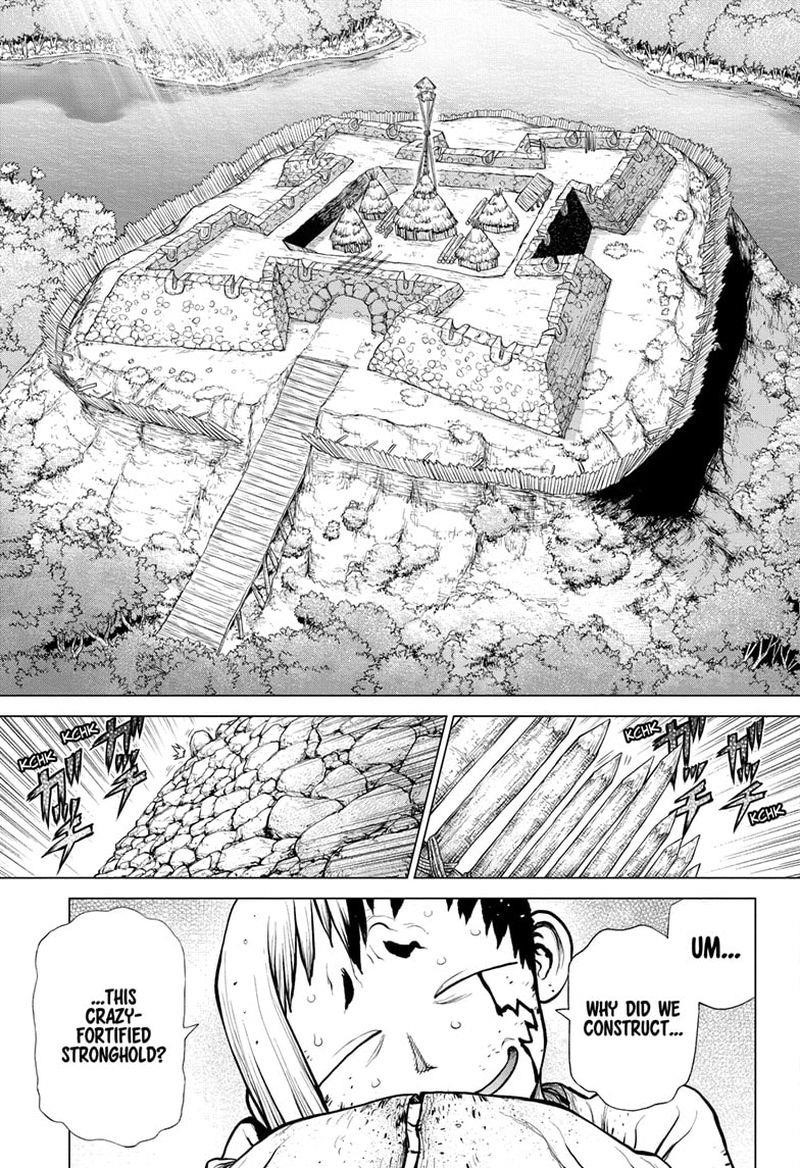 Dr. Stone Manga Chapter 184 page 5 - Fort Medusa