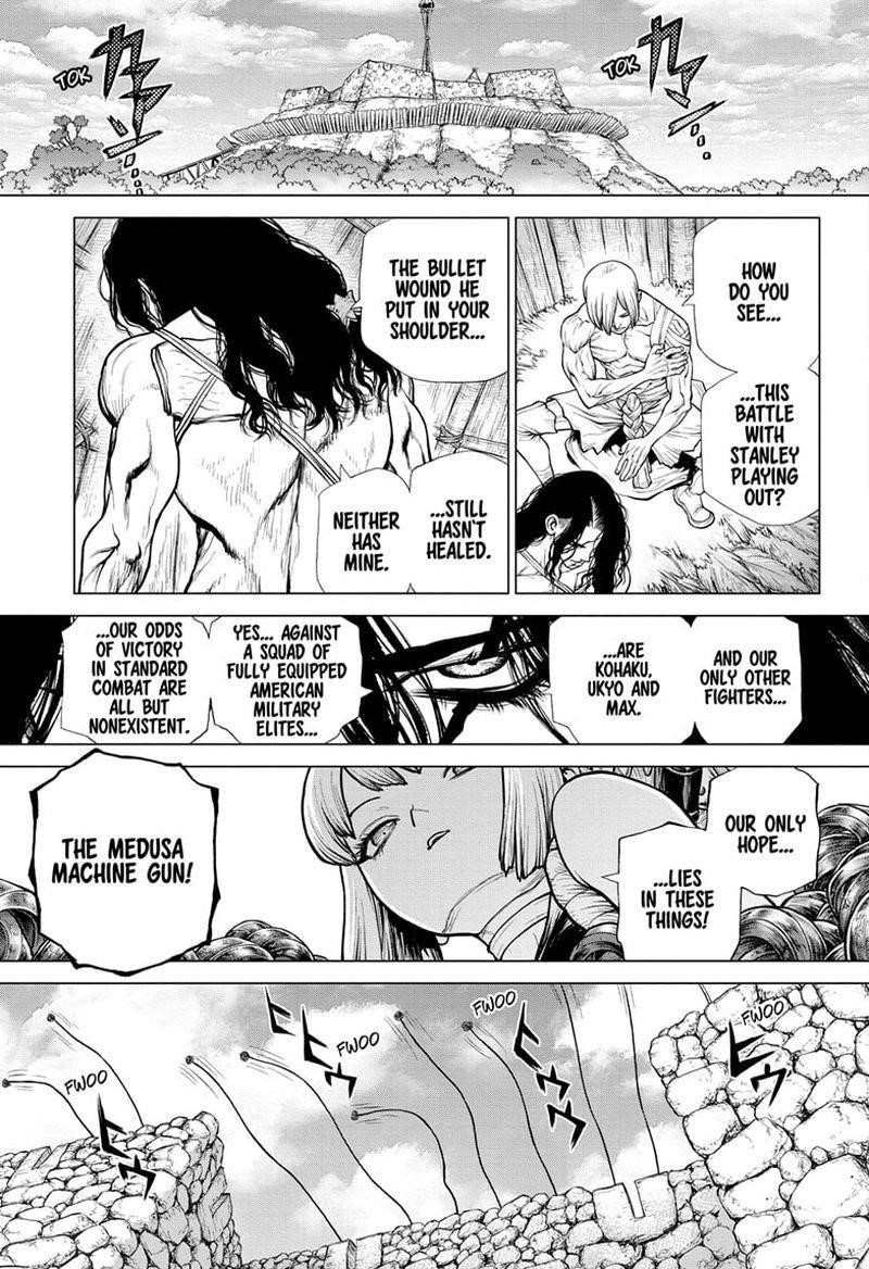 Dr. Stone Manga Chapter 184 page 9 - Fort Medusa