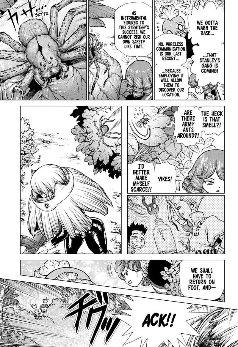 Dr. Stone Manga Chapter 185 page 12 - Lovely Cleavage Plane