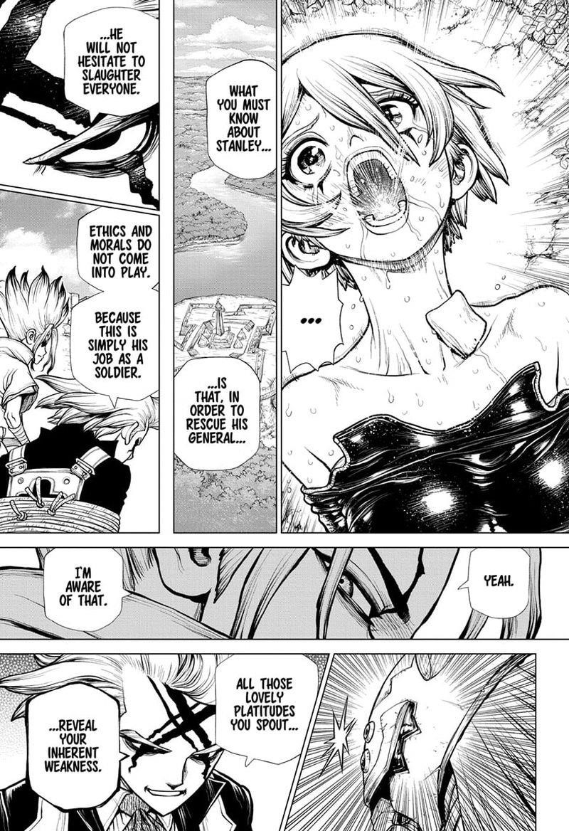 Dr. Stone Manga Chapter 185 page 16 - Lovely Cleavage Plane