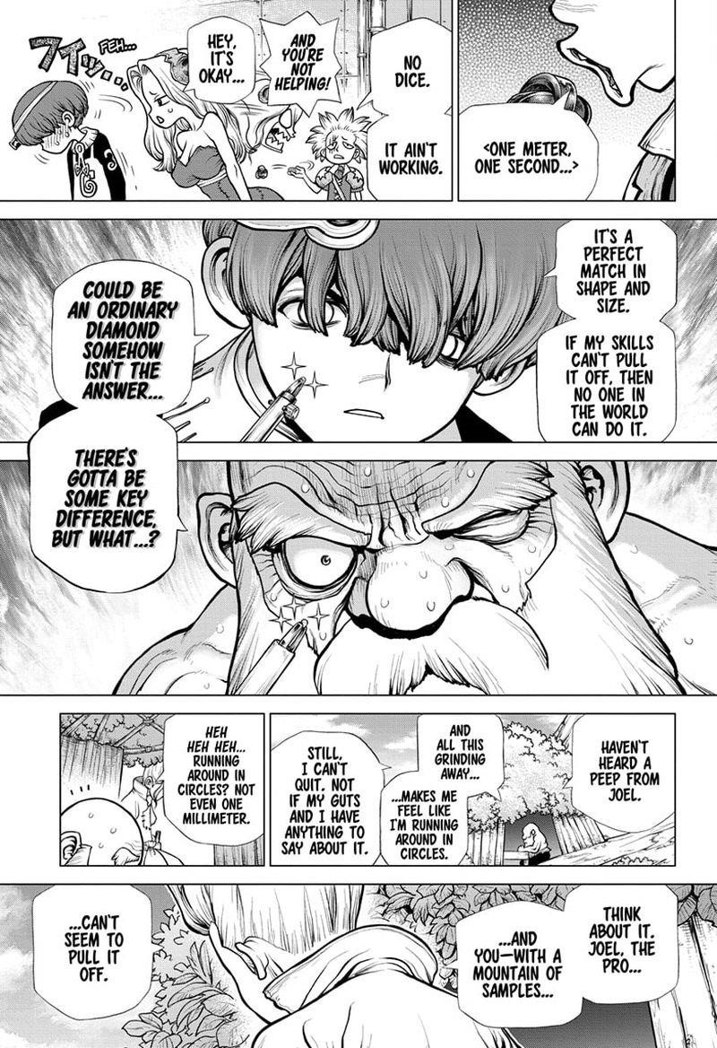 Dr. Stone Manga Chapter 185 page 5 - Lovely Cleavage Plane