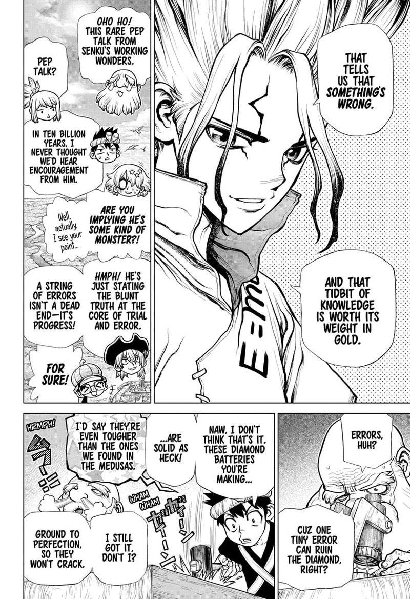 Dr. Stone Manga Chapter 185 page 6 - Lovely Cleavage Plane