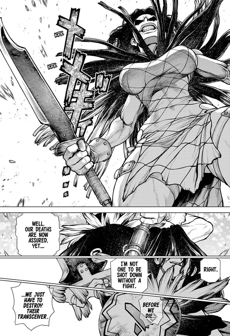 Dr. Stone Manga Chapter 187 page 14 - Cyber Guerilla