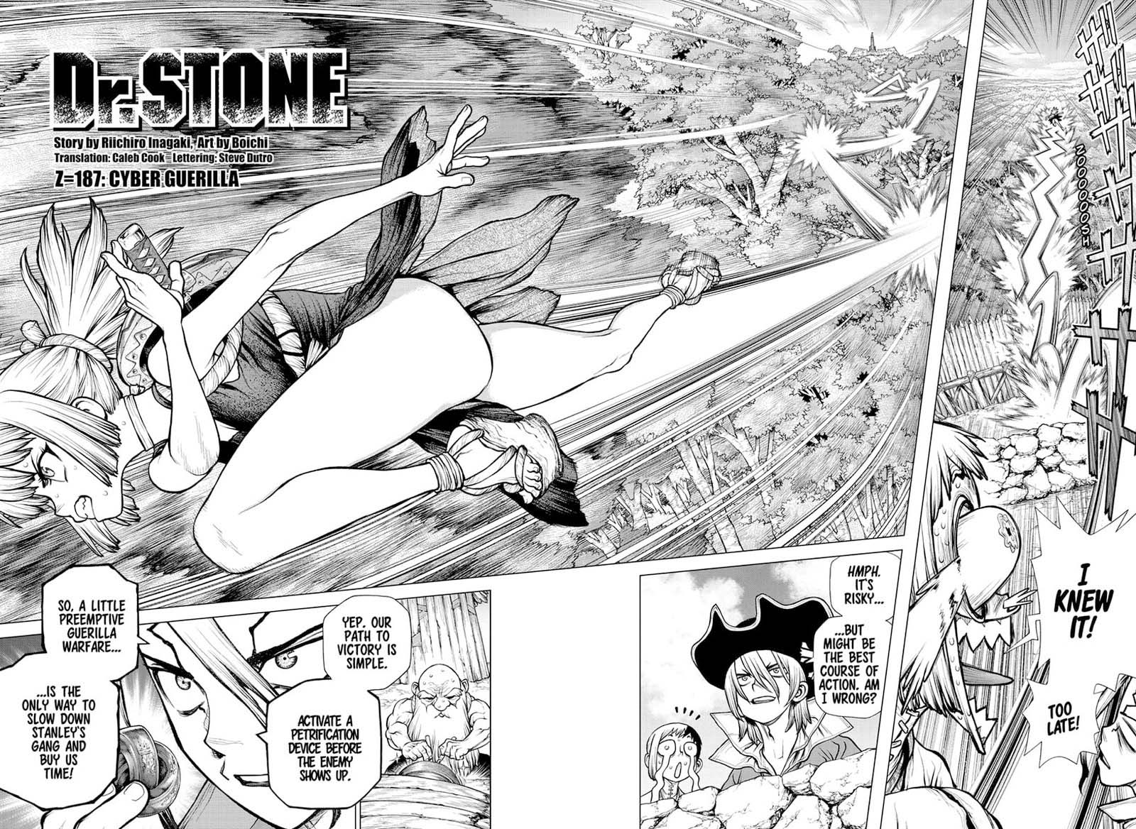 Dr. Stone Manga Chapter 187 page 2 - Cyber Guerilla