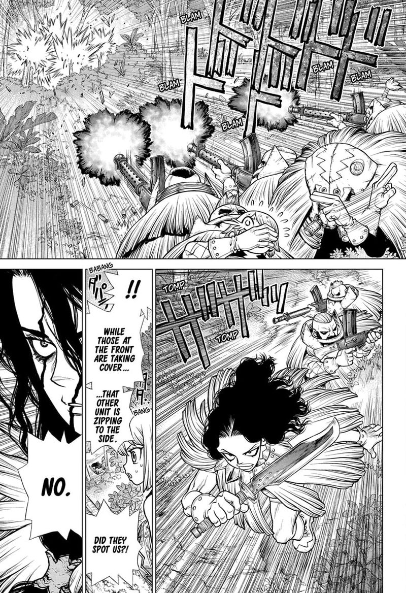 Dr. Stone Manga Chapter 187 page 8 - Cyber Guerilla