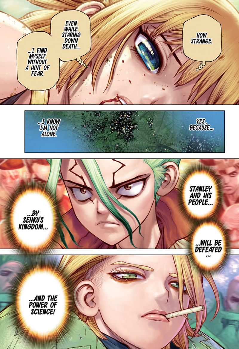 Dr. Stone Manga Chapter 189 page 1 - Our Dr. Stone