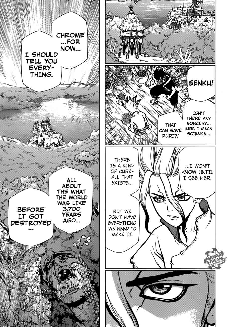 Dr. Stone Manga Chapter 19 page 12 - Two Million Years of Being