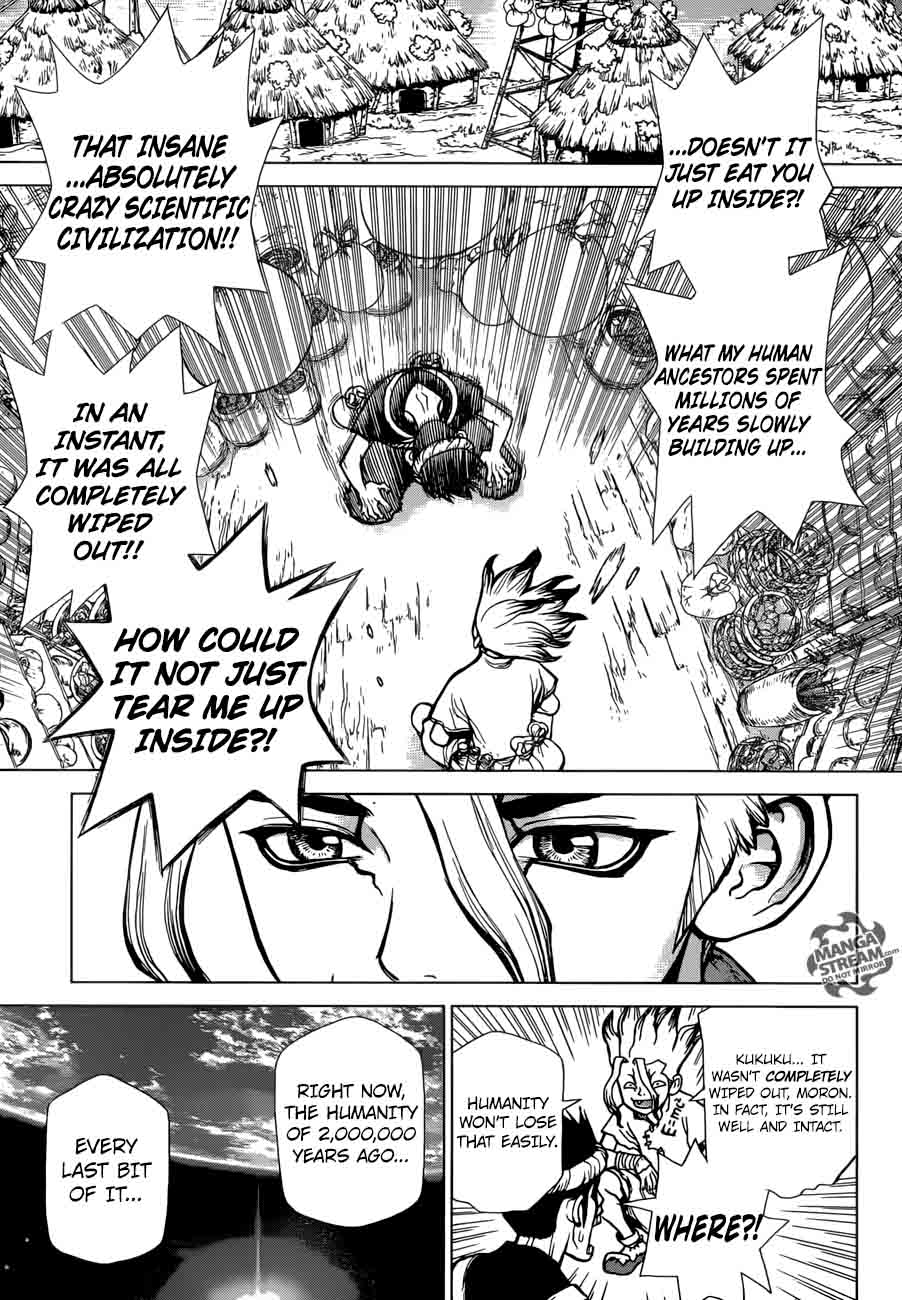 Dr. Stone Manga Chapter 19 page 15 - Two Million Years of Being