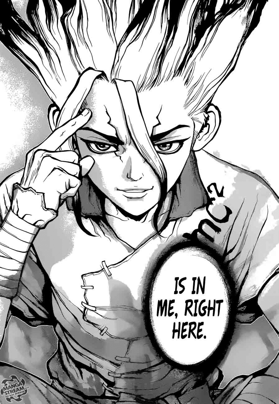 Dr. Stone Manga Chapter 19 page 16 - Two Million Years of Being
