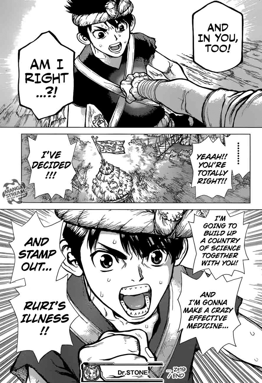 Dr. Stone Manga Chapter 19 page 17 - Two Million Years of Being