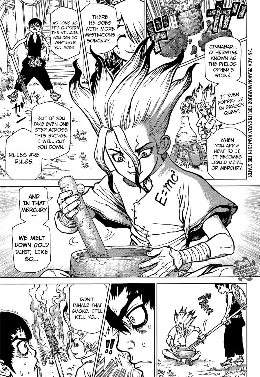 Dr. Stone Manga Chapter 19 page 4 - Two Million Years of Being