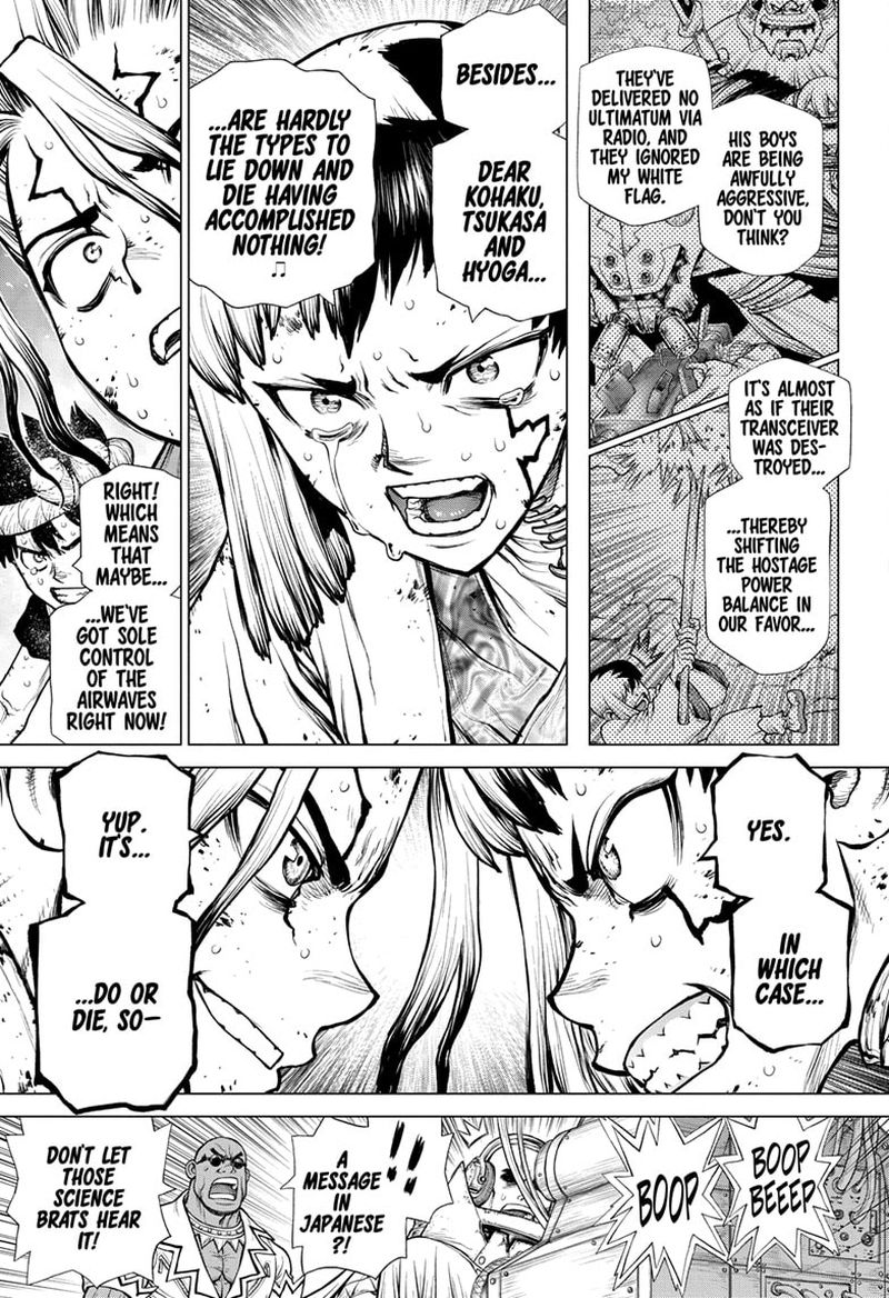 Dr. Stone Manga Chapter 190 page 13 - Science Transcends Life