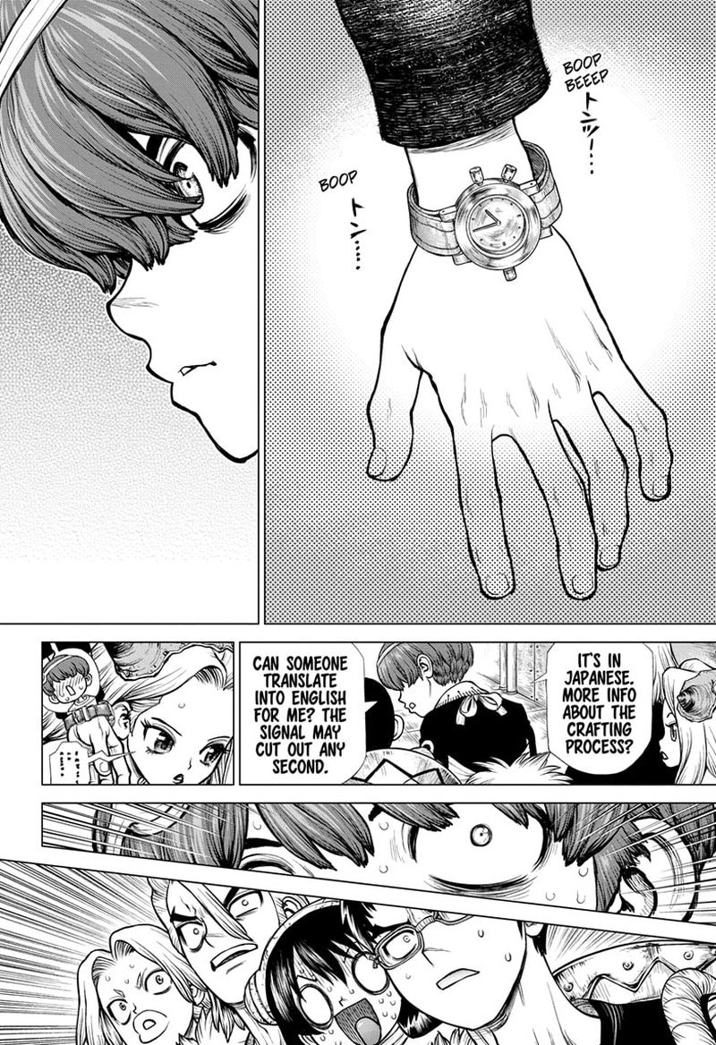 Dr. Stone Manga Chapter 190 page 14 - Science Transcends Life