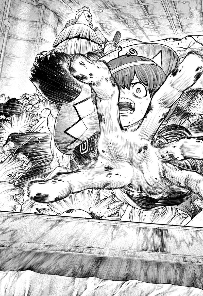 Dr. Stone Manga Chapter 191 page 11 - Divine Scream, Down to Earth