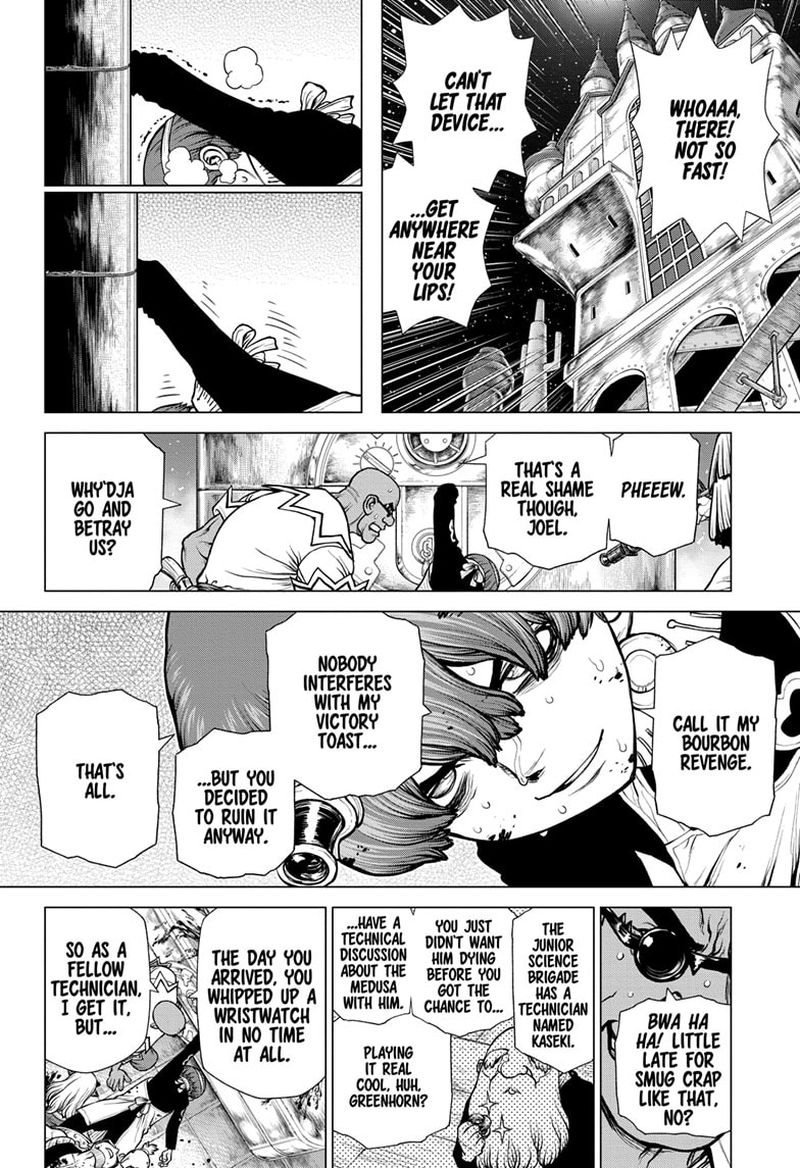 Dr. Stone Manga Chapter 191 page 13 - Divine Scream, Down to Earth