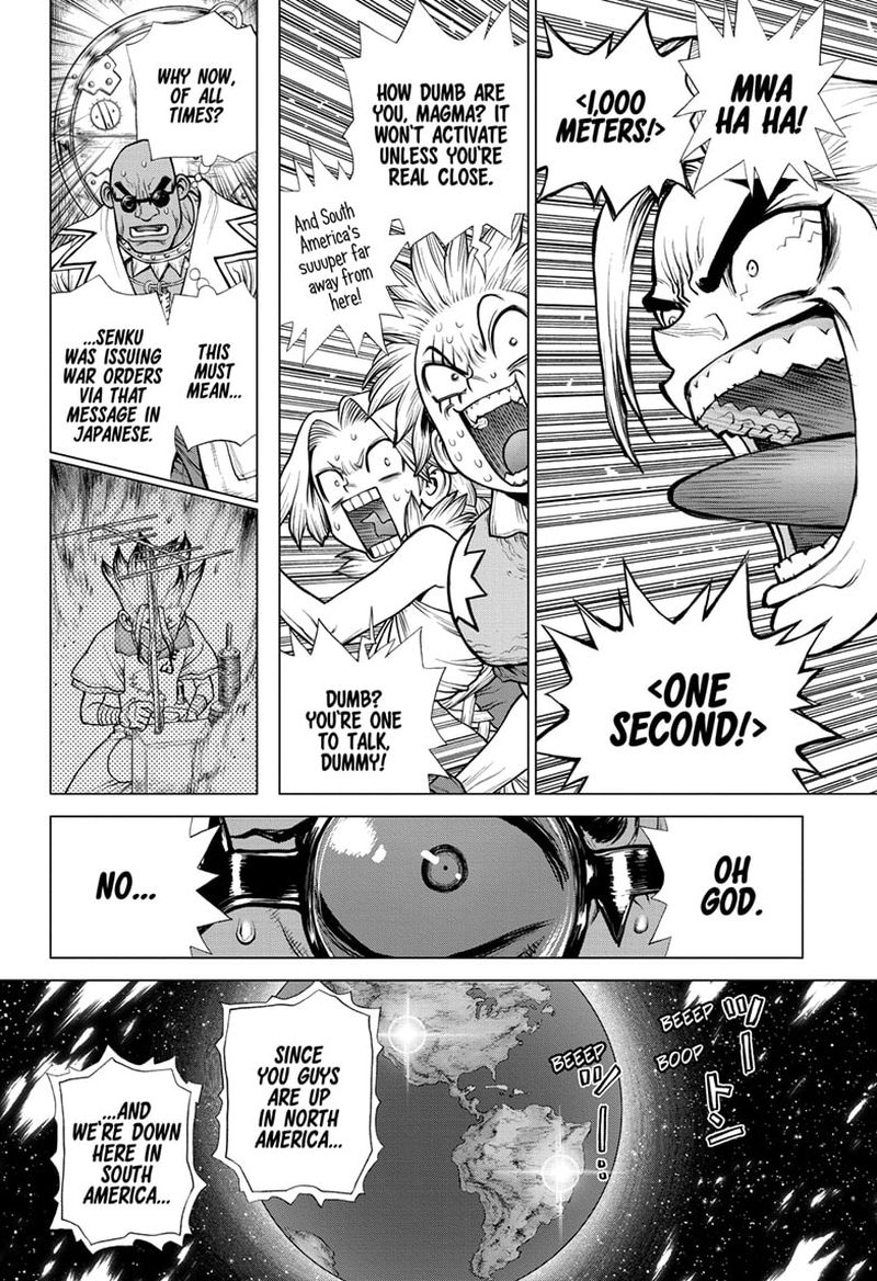 Dr. Stone Manga Chapter 191 page 2 - Divine Scream, Down to Earth