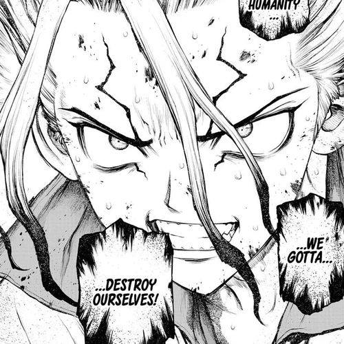 Dr. Stone Manga Chapter 191 (Divine Scream, Down to Earth) cover