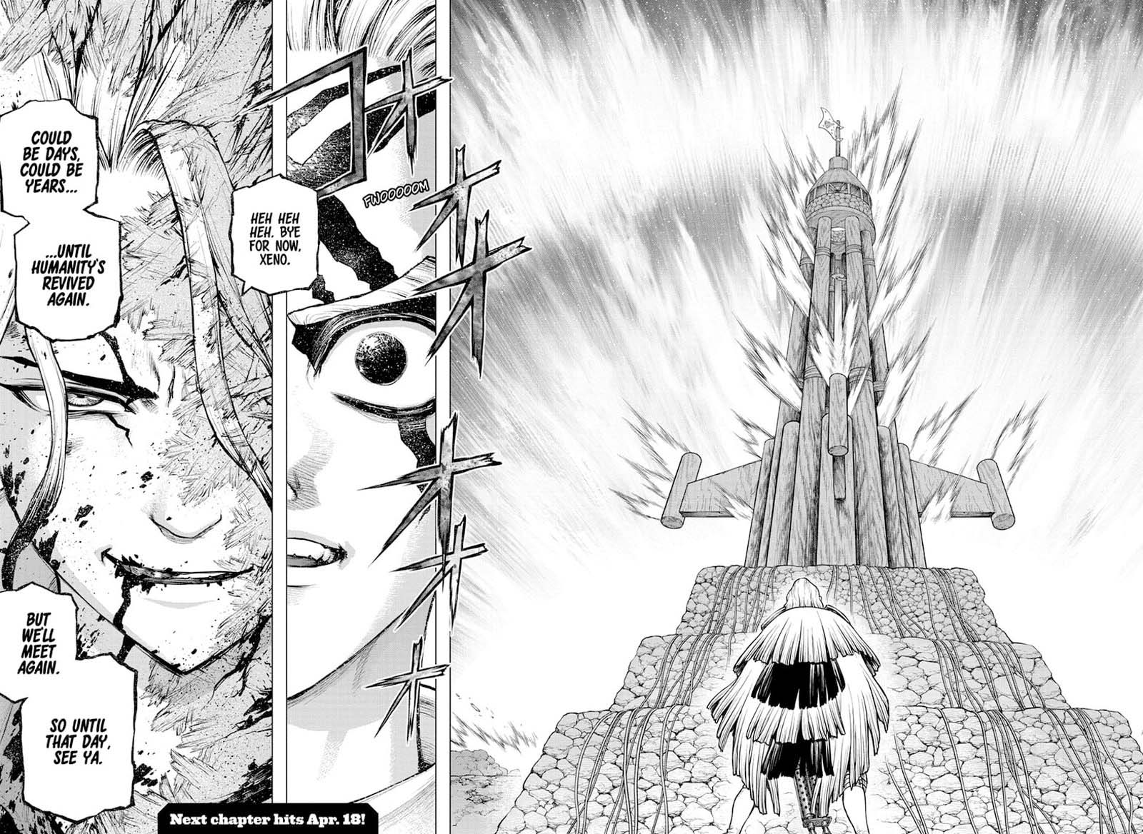 Dr. Stone Manga Chapter 192 page 16 - Until We Meet Again