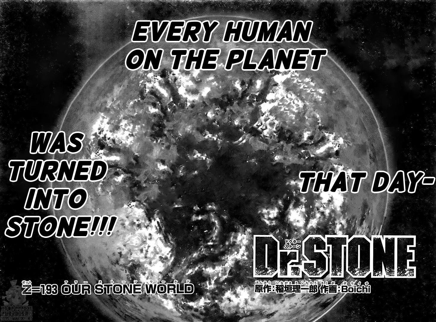 Dr. Stone Manga Chapter 193 page 15 - Our Stone World