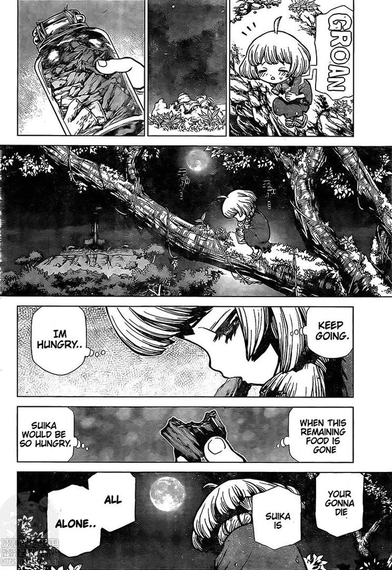 Dr. Stone Manga Chapter 194 page 11 - Homo Sapiens, All Alone