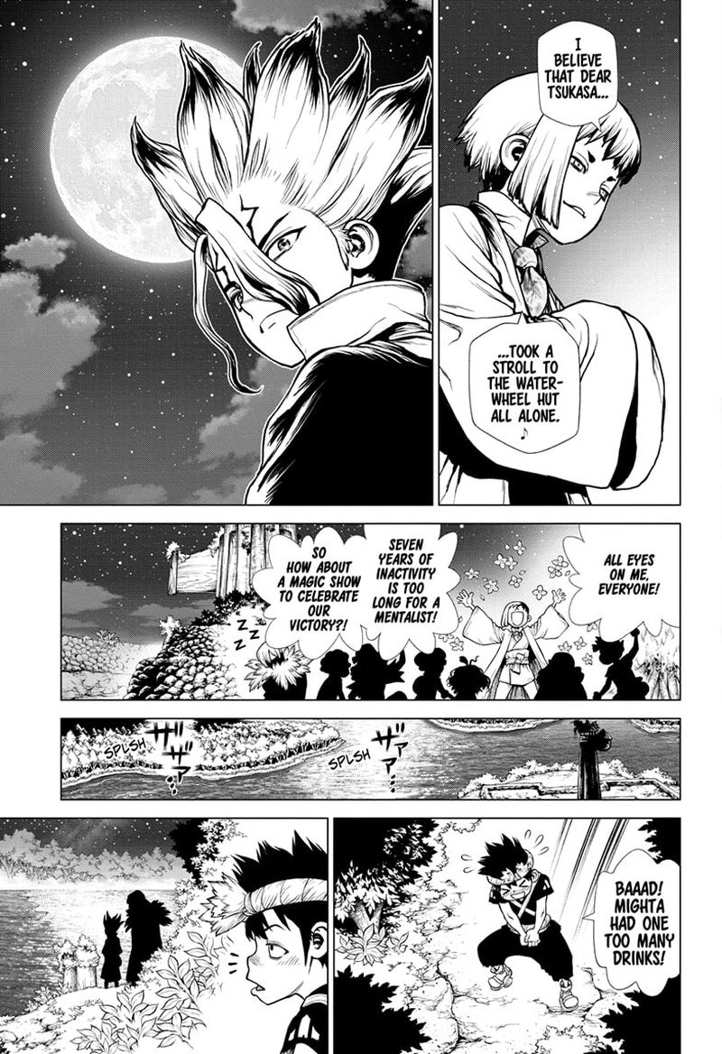 Dr. Stone Manga Chapter 197 page 13 - A Stony Eden and Its Forbidden Fruit
