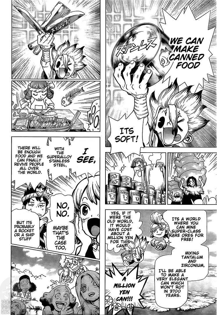 Dr. Stone Manga Chapter 199 page 10 - Superalloys